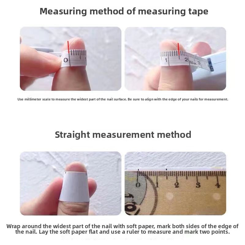 0967- Handmade press on nails fake nails removable